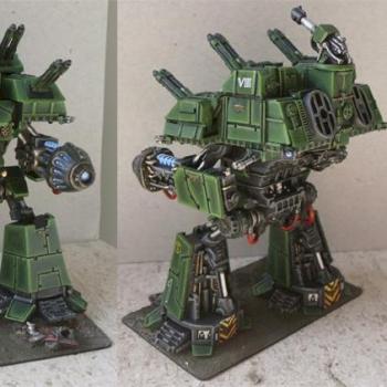 Converted Epic scale Lucius Pattern Imperator Titan by Warmaster Nice
