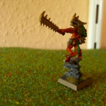 Lizardmen Skink-Chief by Serpent