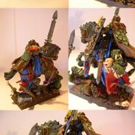 Bretonnian hunters orcs by rambogranchio
