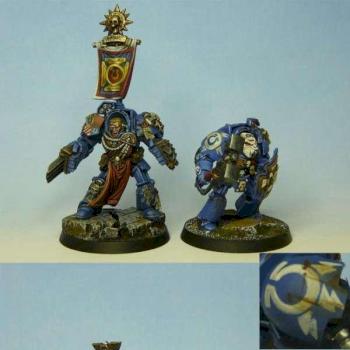 ultramarine terminator assault squad by RAFF