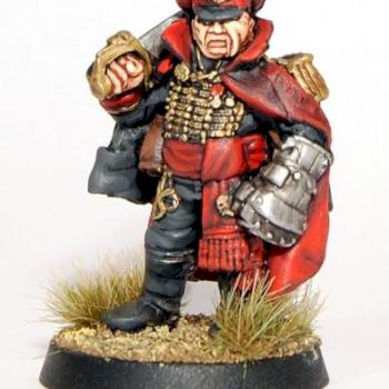Imperial Guard commissar by Artmaster Studio