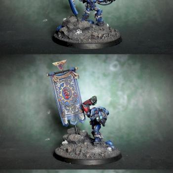 Warhammer 40,000 25th Anniversary Crimson Fists Space Marine 2 by Richard_Harris