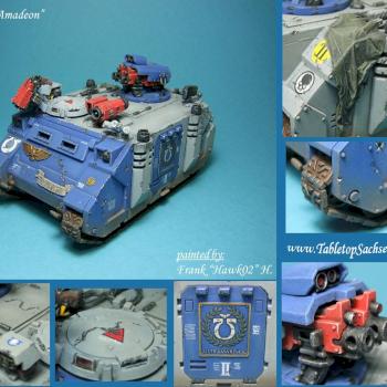 Ultramarines - Razorback Amadeon by Hawk02