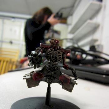 Necron Destroyer by blackmamba99