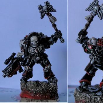 Blood Angels Honour Death Company Chaplain by possimilla