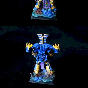 Thousand Sons Chaos Marine by stampedingviking