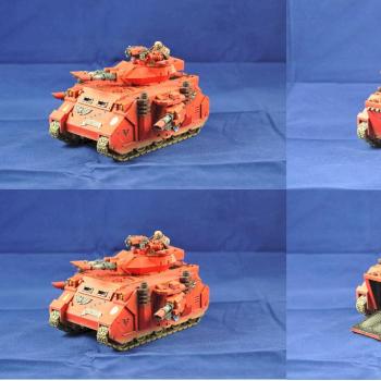 Blood Angels Predator / Rhino by Inquisitor
