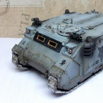 Space Wolf Rhino APC by Vet Sgt Ezekiel