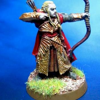 Haldir at Helms Deep by chaoswarrior