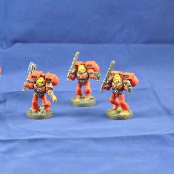 Blood Angels Assault Squad by Inquisitor