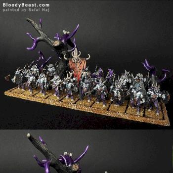 Beastmen Gors Herd of Slaanesh Horde by BloodyBeast.com