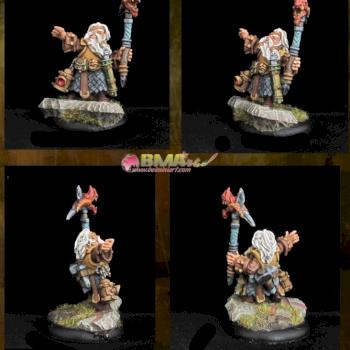 Gilam, Dwarf Rune Spelunker by belminiart