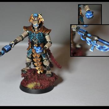 Necron Overlord by JBrehaut