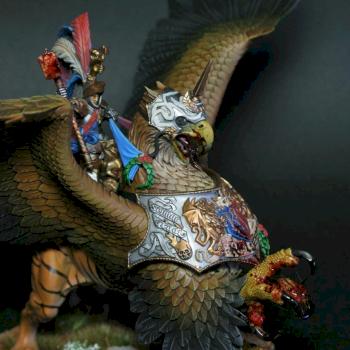 Karl Franz on Deathclaw by Byronic