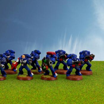 Crimson Fists Tactical Squad by MinionStudio
