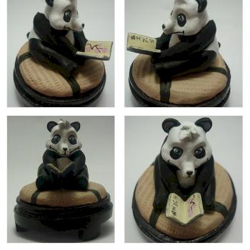 Panda by little cupcake