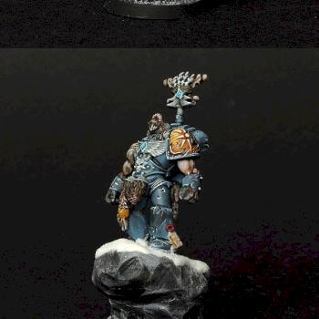 Space Wolves Lone Wolf with Mark of Wolfen by BloodyBeast.com