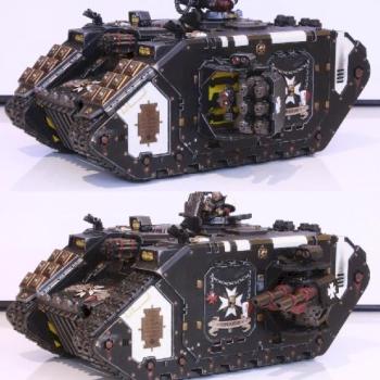 Black Templars Landraider Crusader / Landraider by KuBi4K