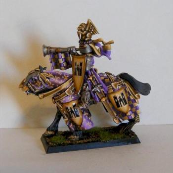 Bretonnian Knight Musician by Eclipseddstny