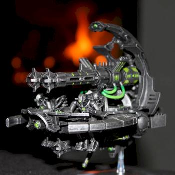 Necrons Annihillation Barge by Heretic668