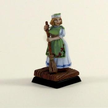 Woman with Broom - Townsfolk V by AdornedMetal
