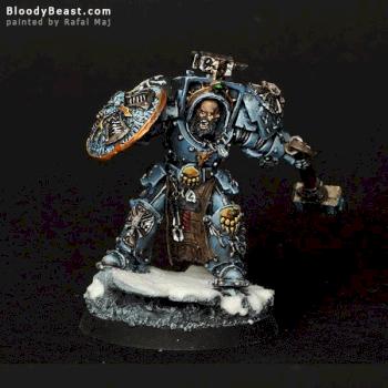 Space Wolves Arjac Rockfist by BloodyBeast.com