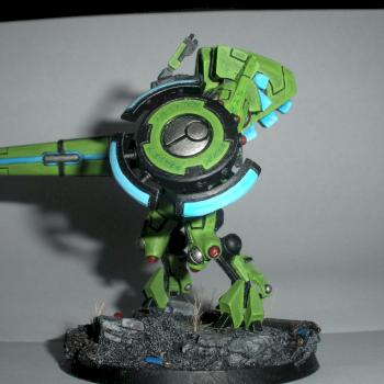 TAU BATTLESUIT COMMANDER SHAS'O R'ALAI by TheDarkApostle