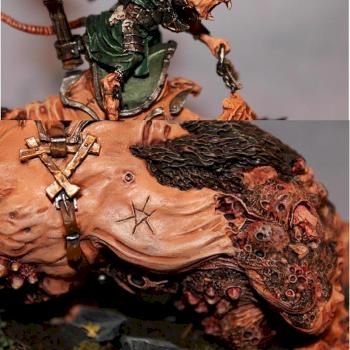 Skaven Warlord on Brood Horror by Kilvo666