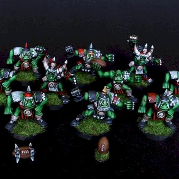 Blood Bowl Orc Team by BloodyBeast.com