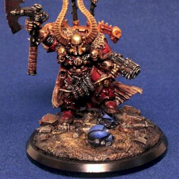 Chaos Marine Lord by Lusignon
