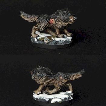 Space Wolves Lone Wolf with Wolf Companion by BloodyBeast.com