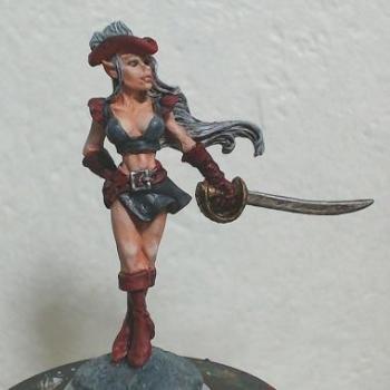 03482: Lauren Silversail, Female Elf Pirate by doro-mini