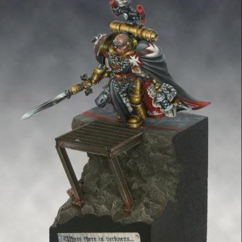 Black Templars High Marshall Helbrecht by nels0nmac