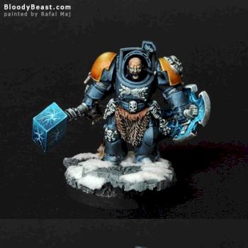 Space Wolves Arjac Rockfist by BloodyBeast.com