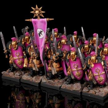Chaos Warriors of Slaanesh by www.buypainted.com