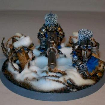 Vostroyan Lascannon Team by moshingpotatoe