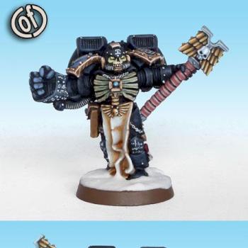 Warhammer 40.000 Space Marines Chaplain Codex Ultramarines by DiaConUparty