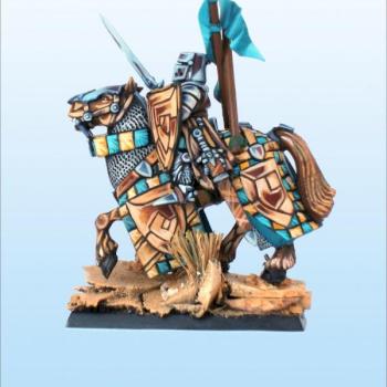 Bretonnian Paladin by Black Gobbo