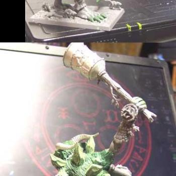 Greens - Skaven Giant Dog of War by Jax