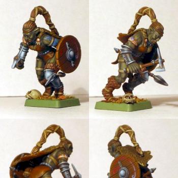 Ork warmaiden by Mos
