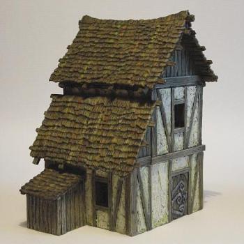 Half-timbered building by Franklin Zafarelli