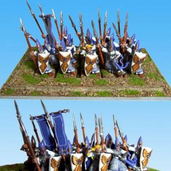 High Elves Spearmen by matty1001