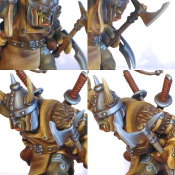 Ork junior chief close-up by Mos