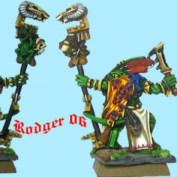 Skink shaman by Rodger