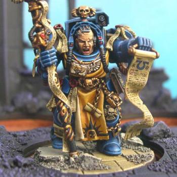 1st Company Standard Bearer of the Ultramarines by Nephilim UK