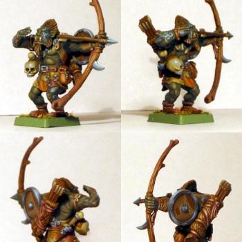 Ork archer by Mos