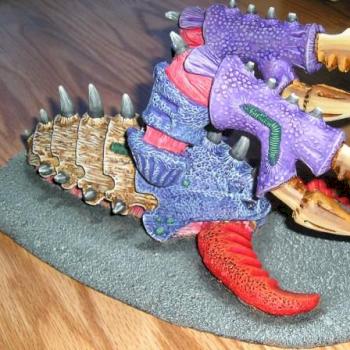Classic Armorcast Tyranid Haruspex by preheresy38