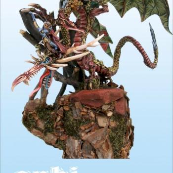 SISTERS OF TWILIGHT ON FOREST DRAGON by Black Gobbo
