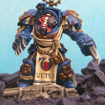 1st Company Sergeant of the Ultramarines by Nephilim UK