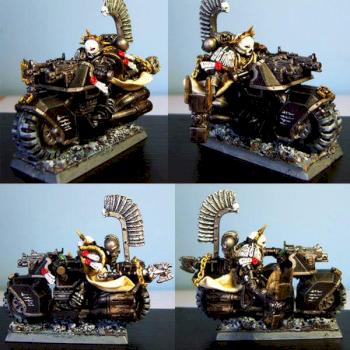 Interrogator Chaplain on Bike by Helked
